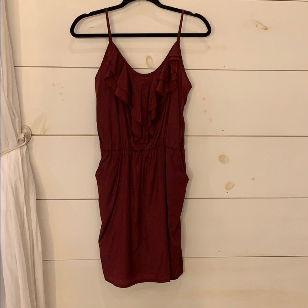Maroon Dress